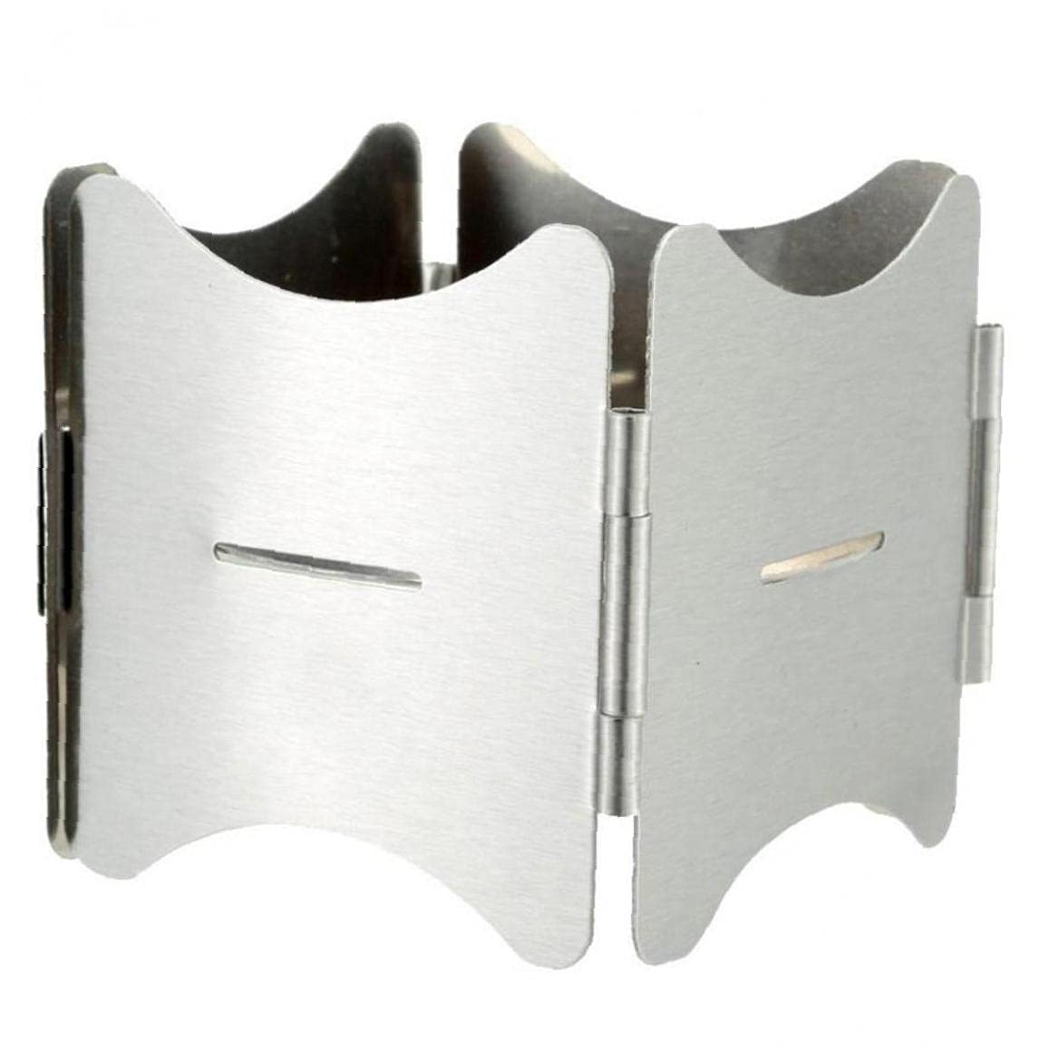 Froiny Stainless Steel Pot Stand With Tray Fuel Stove Stand Alcohol Stove Camping Equipment
