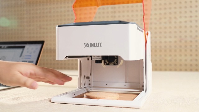 Amazon | WAINLUX K10 レーザー彫刻機 3Wレーザー刻印機 0.01mm高精度