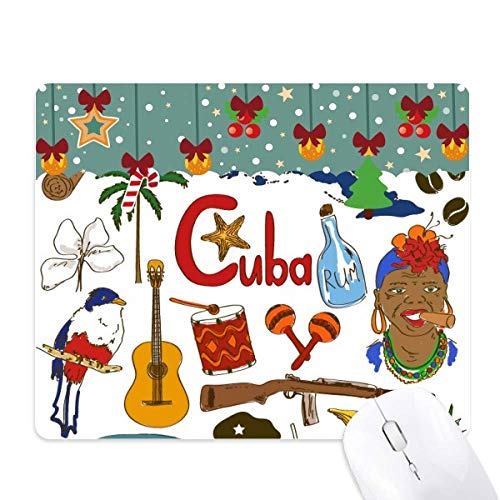 Tapis de souris Cuba antidérapant pour éliminer les ratés de glisse en jeu