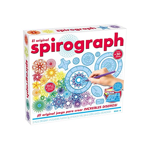 Party town Spirograph Original - Spirograph Niños | Kit Dibujo Niños 53 Piezas | Juguetes Niños 8 Años O Más | Set...