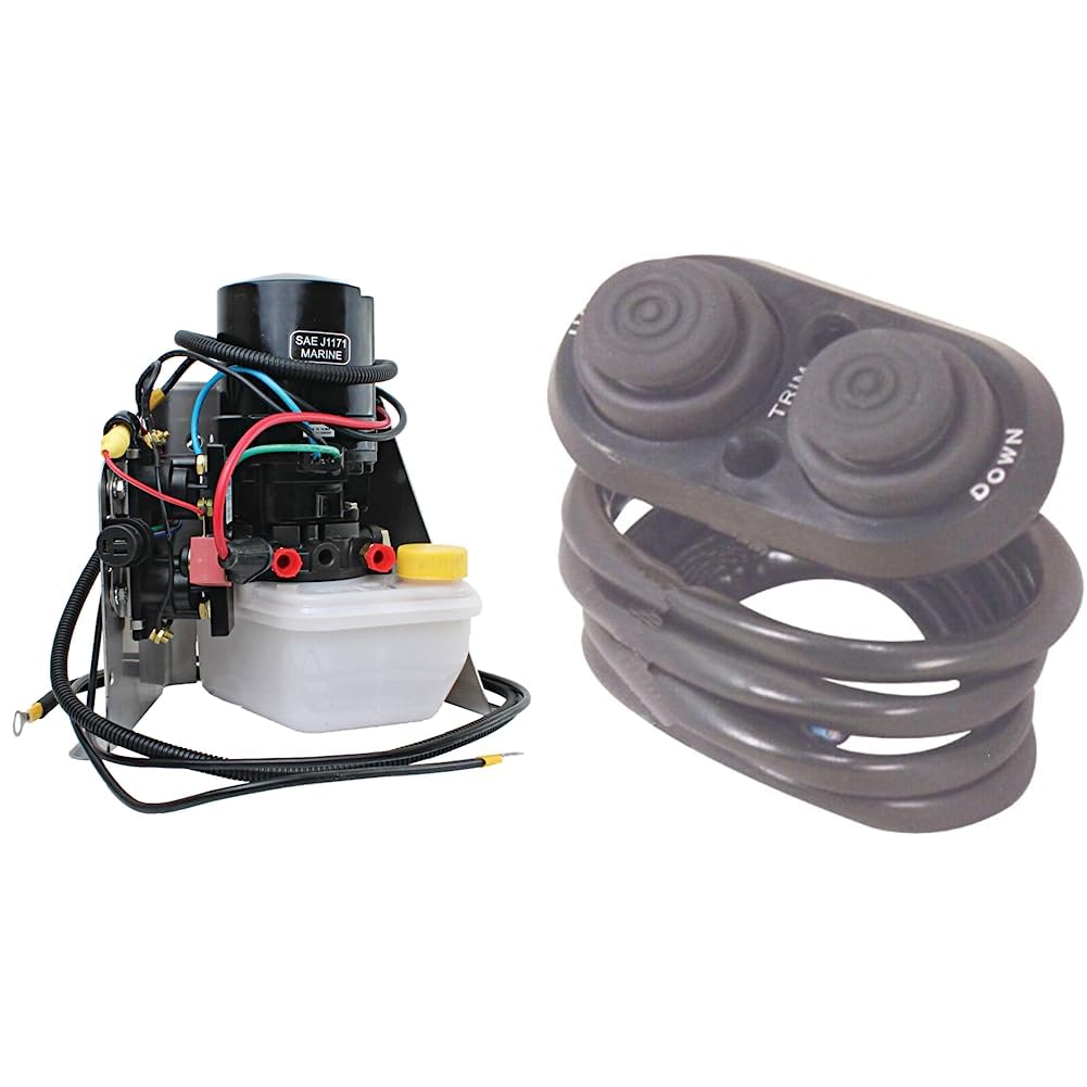 DB Electrical 430-22152 Trim Motor Compatible with/Replacement for Mercury Mercruiser Stainless Steel Frame 14336A15, 14336A20 & T-H Marine TTC-1-DP Push Button Transom Trim Switch