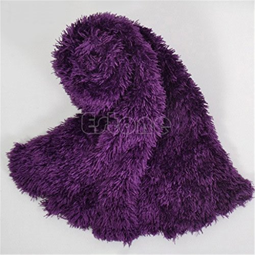 Kofun Écharpe multifonctionnelle, Écharpe Magique de Snood de Dames Écharpes de châle Tête extérieure multifonctionnelle Molle Douce Violet foncé