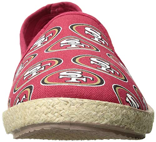 Image of FOCO NFL Women's Espadrille Canvas Shoes