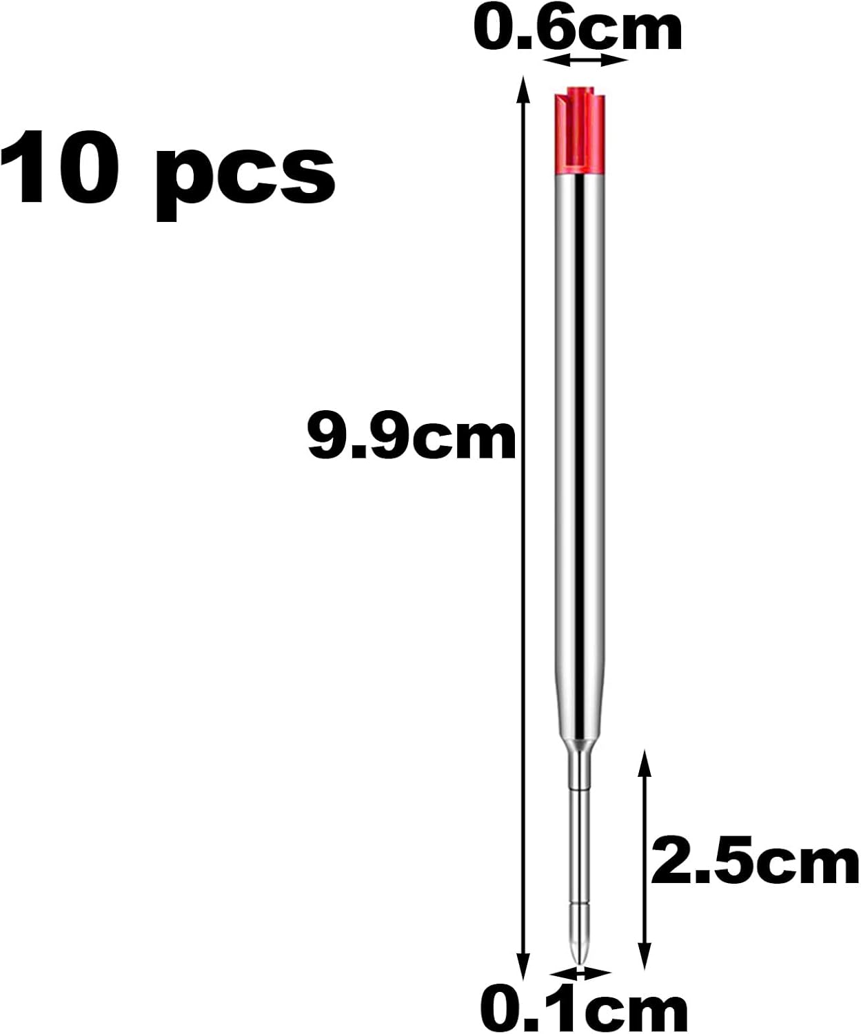 Replaceable Ballpoint Pen Refills, G2 l, 1mm Medium Point, Twist Pen