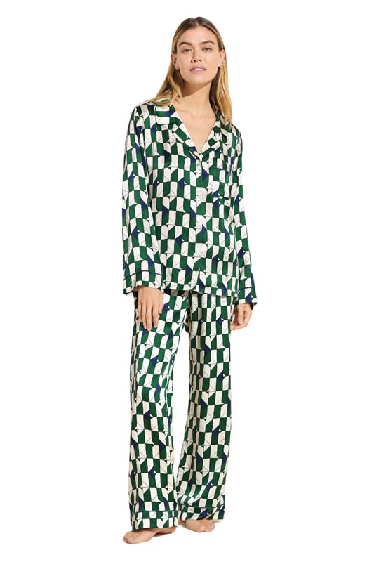 Eberjey Inez Long Pajama Set