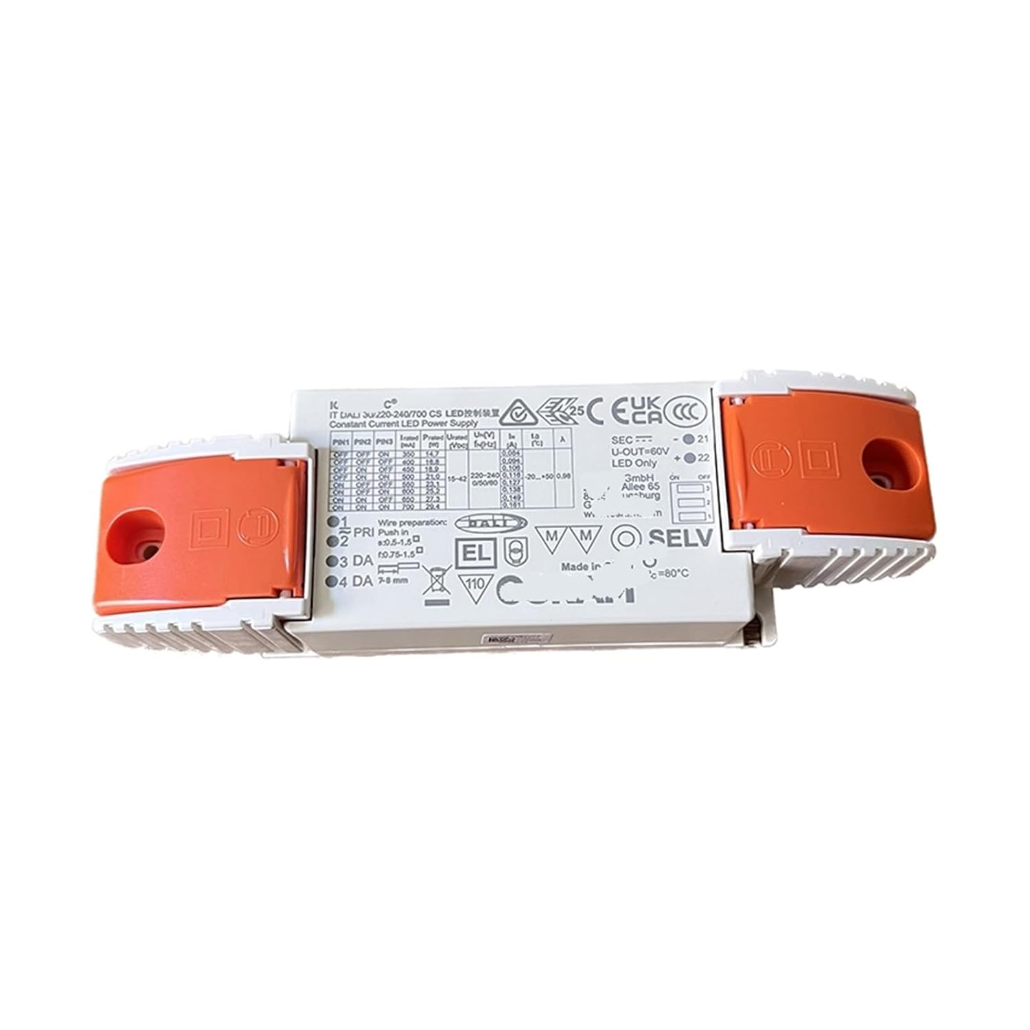IT DALI dimming Driver Power Supply LED Down Panel Light 12W30W42W(IT DALI 42220 2401A0 CS External)