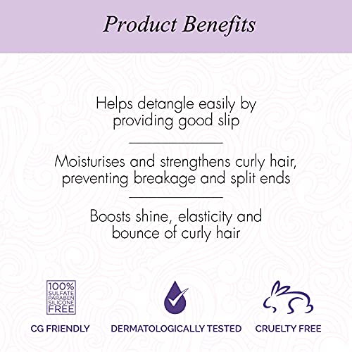 Curl Up Curl Hydrating Silicone Free Conditioner - For Frizzy, Wavy & Curly Hair - No Sulphate And Paraben - 200 ml - Image 4