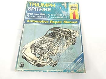 Paperback Triumph Spitfire Owners Workshop Manual 1962 - 1981 Book
