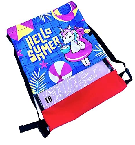 Li'll PumpkinsDaily Casual Outdoor Travel Sports Beach Drawstring Backpack For Kids