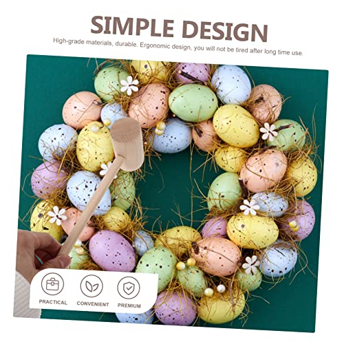 BESTonZON 8 Peças Martelo De Páscoa Martelo De Madeira De Páscoa Martelo De Caranguejo De Madeira Pe