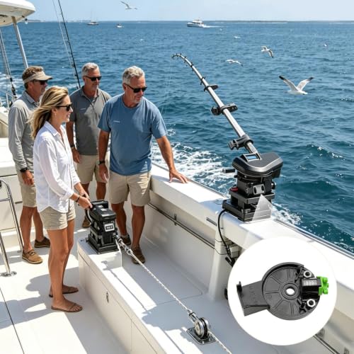 Contador de líneas de pesca bidireccional compacto de 4.33x2.95 pulgadas 5