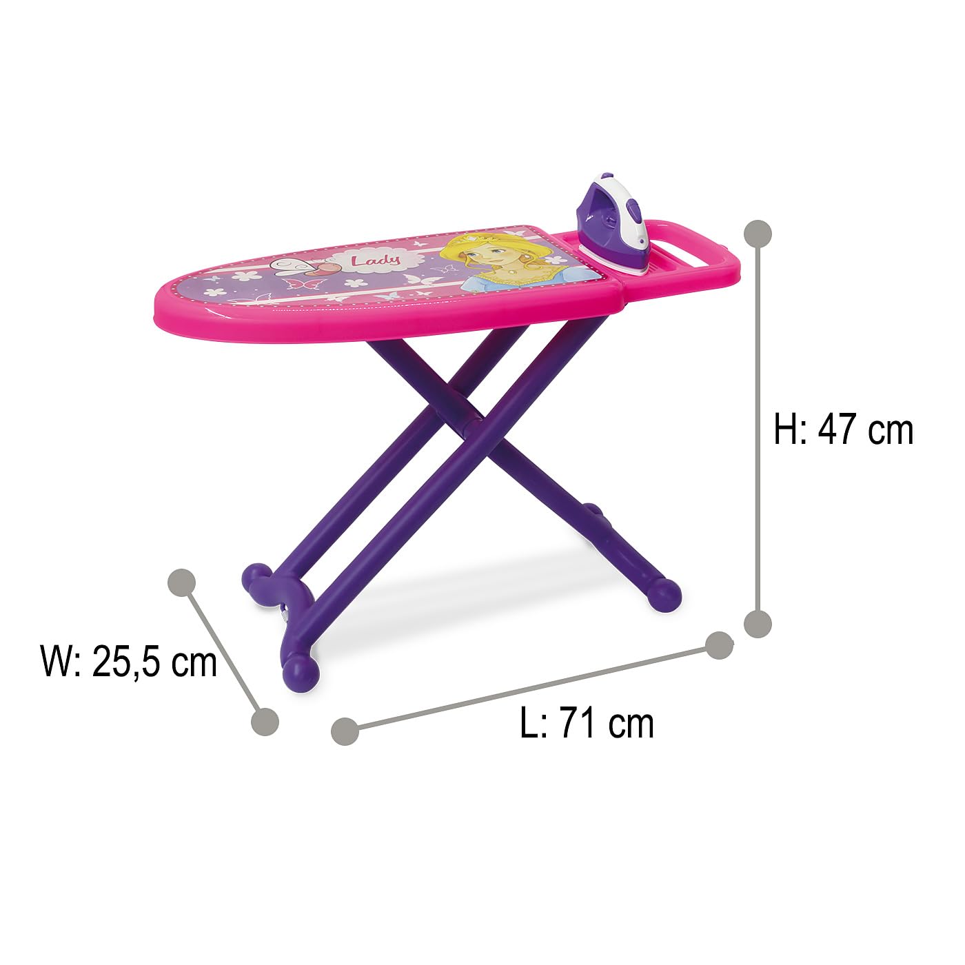 Jamara - Little Laundry Princess - Set de Repassage, 460259