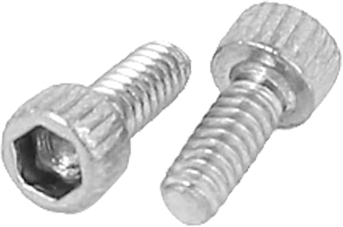 Miniatura 2 de M1.0.236x0.157 in 0.014 in Pitch Hex Key Socket Head Cap Tornillos Tornillos 100pcs