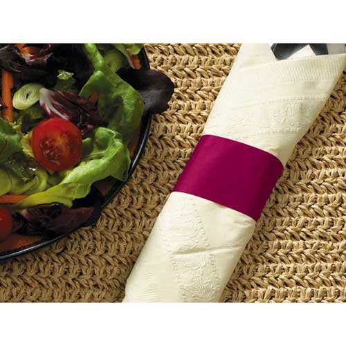 Burgundy Paper Napkin Band by Hoffmaster – Paper, Pack of 5000, Model 883145