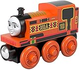Die Thomas & seine Freunde Spielzeuglok aus Holz kann mit den neu gestalteten Thomas & seine Freunde Holz Schienensets und den Wooden Railway Schienen verwendet werden (alle Artikel separat erhältlich).