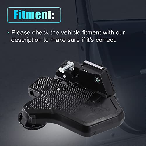Image of X AUTOHAUX Power Door Lock Actuator Motor Rear Right Passenger Side for Toyota 4Runner Limited, SR5, Sport 2003-2009 69050-60091
