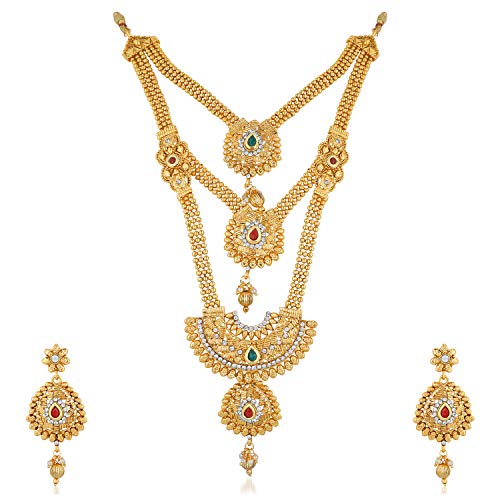 Buy Apara Gold Plated Ethnic Ball Chain 