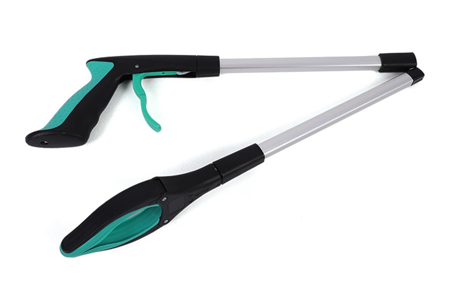 Pinza Raccogli Oggetti Resistente Strumento di Presa Reacher Raccolta Pinza Pieghevole Raccoglitrice Rifiuti Raccoglitori Pinza Antiscivolo(Blue)