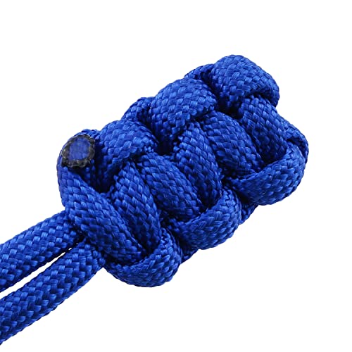 Image of HSCGIN 12pcs Braided Rope Zipper Head 38x23mm Replacement Zipper Pulls Red Blue Green for Suitcase, Backpacks, Jackets, Boots