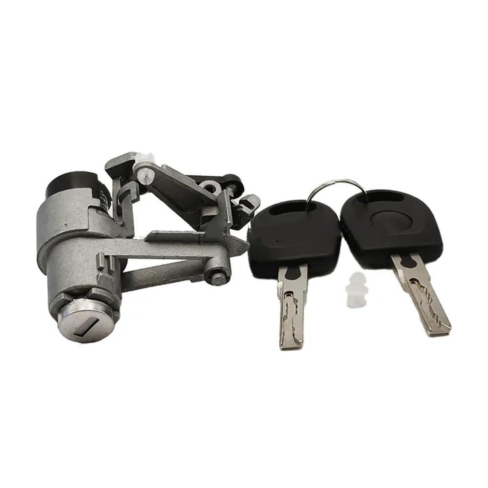 Hlwxmdz Lock With 2 Keys Rear Trunk Lock 1J6827297g 1J6827565b Tailgate Rear Outer Door Handle With Lock 2 Keys For Seat For Alhambra For Arosa(Lock With 2 Keys)
