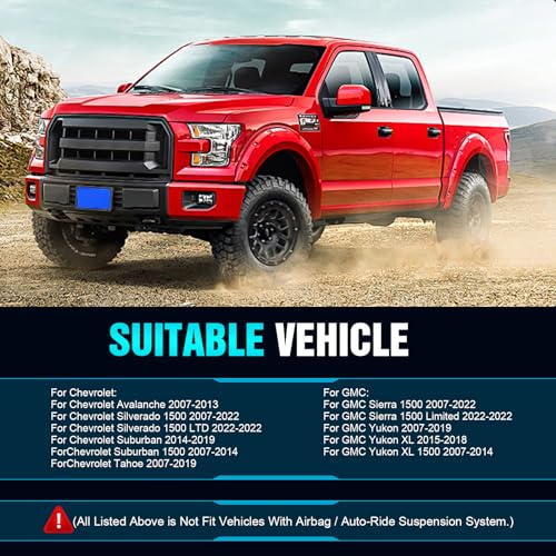 Autsurles XALLK017FK 3 Inch Front Leveling Lift Kits For 2007-2022 Chevy Silverado 1500/Gmc Sierra 1500 thumb #2
