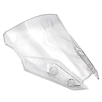 Amazon | オートバイフロントガラス隆起スポイラーウインド