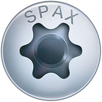 SPAX Universalschraube, 4,0 x 30 mm, 200 Stück, T-STAR plus, Halbrundkopf, Vollgewinde, 4CUT, WIROX A9J, blank verzinkt, 0201010400303 (Packung mit 2) – Ansicht 2