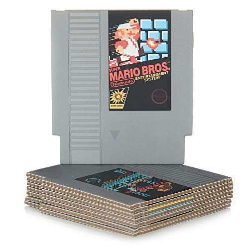 Paladone Nintendo NES Cartridge Coasters for Drinks