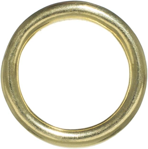 Craft County Brass O-Rings (1 1/4 Inch, 2 Pack)