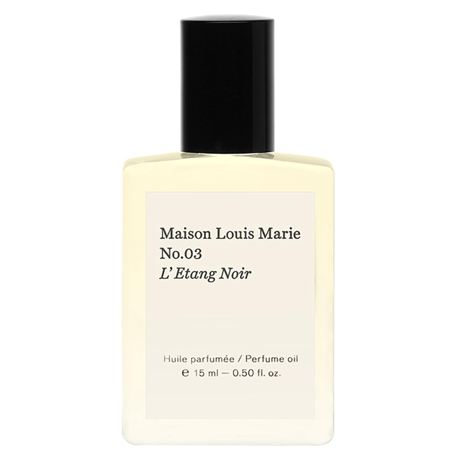 Maison Louis Marie – No.03 L’Etang Noir Natural Roll-On Perfume Oil | Luxury Clean Beauty + Non-Toxic Fragrance (0.5 fl oz | 15 ml)
