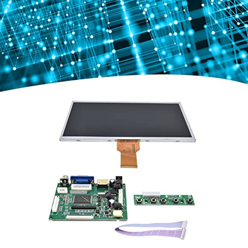 Baxnore 10 in TFT LCD Display Screen Module with 50 PIN RGB Interface, Touch Screen for Industrial Control, Interactive Kiosks (Screen + Control Board)