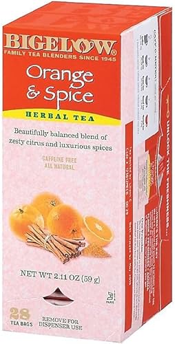Miniatura 3 de Bigelow 10398 - Té de hierbas de naranja y especias (28 unidades)