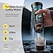 Portable Espresso Machine, Travel Coffee Machine for Camping, Car Self-Heating Coffee Maker with USB-C,Compatible With Ground Coffee & NS Capsules, Portable Espresso Maker for RV, Home, Hiking
