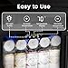 COWSAR 1.7 Cu. Ft Mini Beverage Refrigerator, 68 Cans, 16 Bottles Compact Drink Cooler with Glass Door & Touch Controls for Home, Office Bar