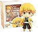 perfectshow Agatsuma Zenitsu Figurine de Demon Slayer 9,9 cm avec personnage d'anime changeant de visage, articulations mobiles pour chambre à coucher, chevet, salon