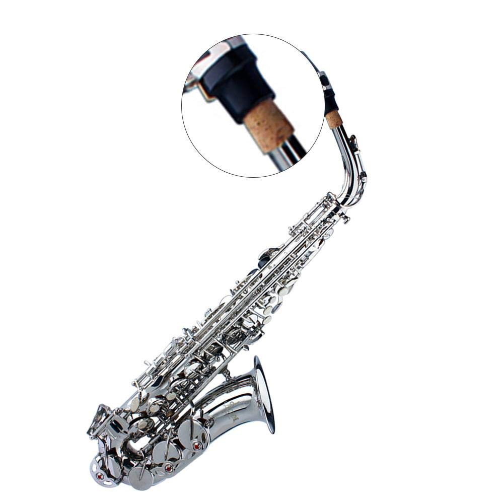 Liege Naturel du Cou Kit Remplacement Accessoires Saxophone pour Soprano/Tenor/Alto
