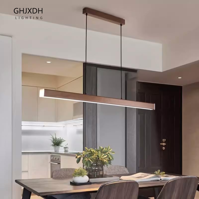 Lámpara lineal LED regulable para eliminar sombras en isla cocina 4