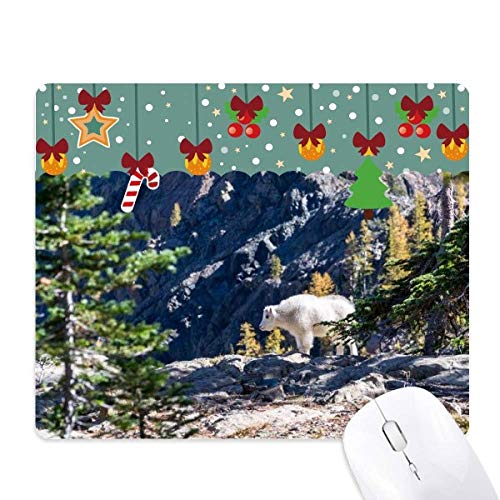 Tapis de souris ours blanc pour bureau d'étudiant et espace de télétravail