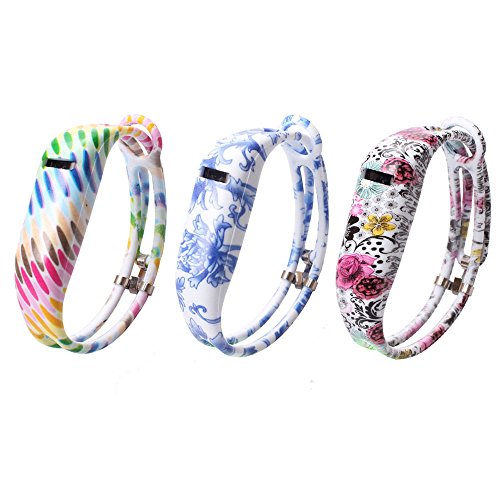 i-smile® 3PCS Replacement Bands for Fitbit Flex/Wireless Activity Bracelet Sport Wristband/Fitbit Flex Bracelet Sport Arm Band (No Tracker, Replacement Bands Only)