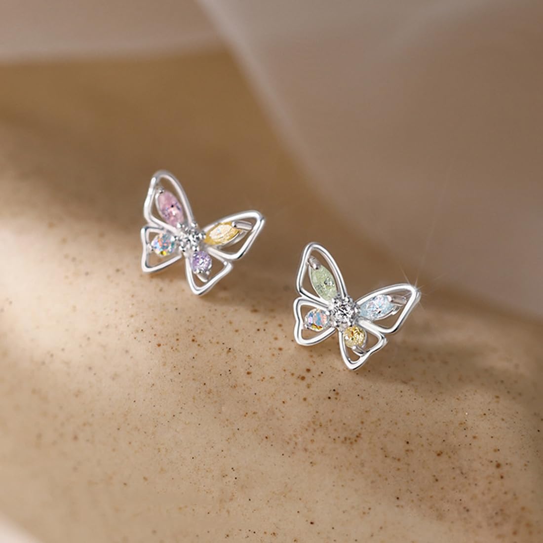 Orecchini Farfalla - STROILI - Orecchini Farfalla Argento Sterling - Gioielli Eleganti Per DonnaOrecchini Fabiani con farfalla in argento 925