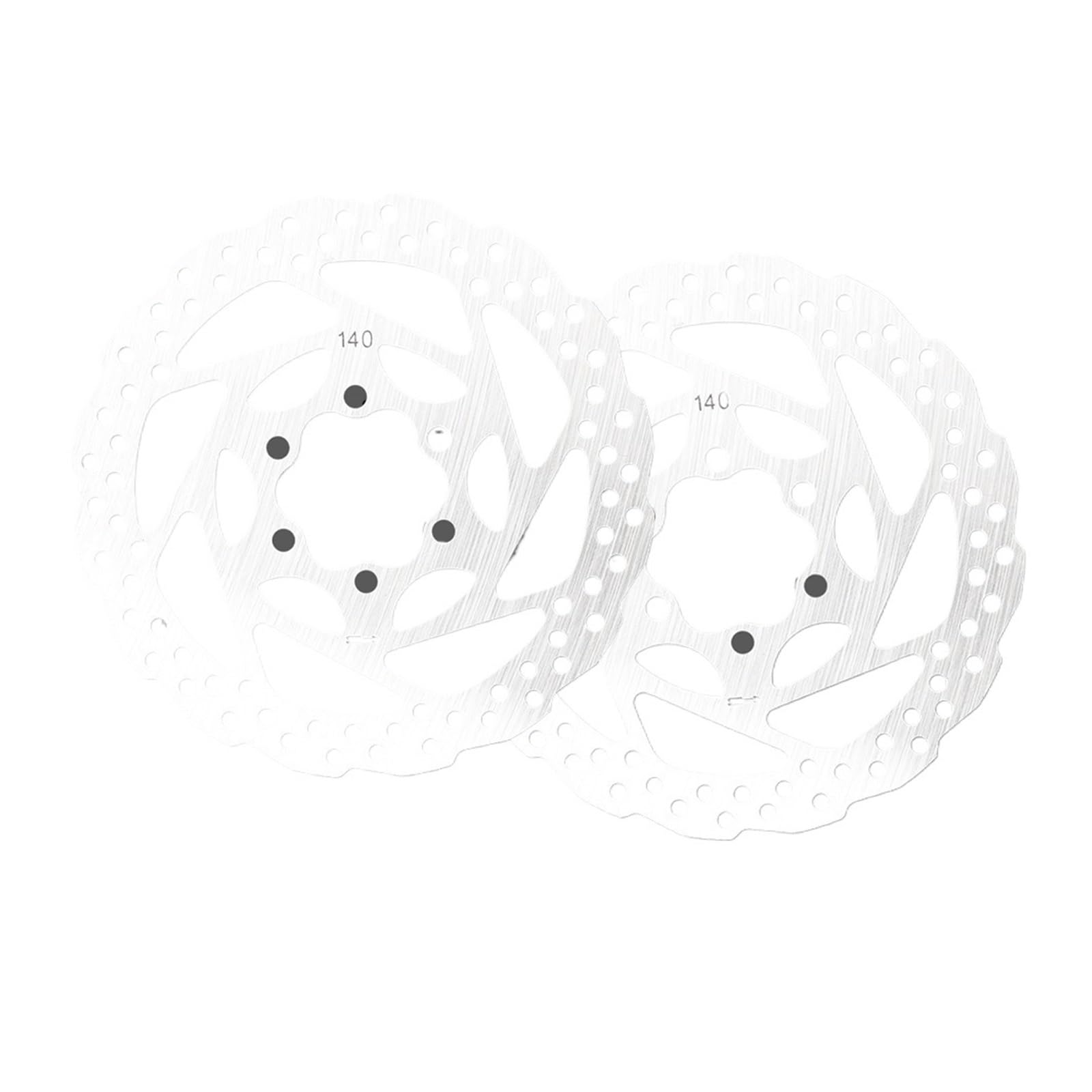 Disco freno Rotore del freno a disco per bici 140 160 180 203 2 pezzi con 12 bulloni per flottante da strada in acciaio inossidabile