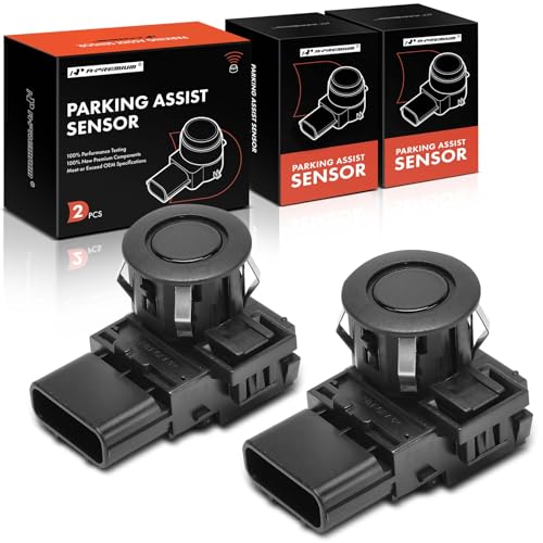 A-Premium 2-PC Reverse Backup Parking Assist Sensor Compatible with Select Honda Models - Pilot 2012-2015, Odyssey 2011-2017, Replace# 39680TK8A11