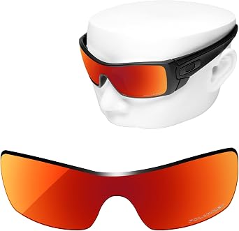 OOWLIT Replacement Lenses Compatible with Oakley Batwolf Sunglass