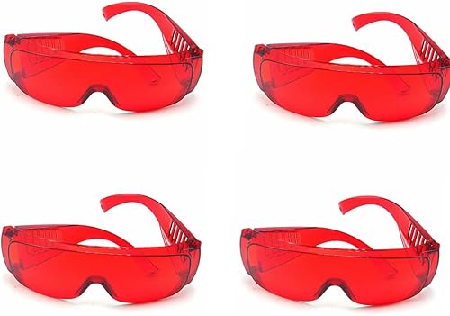 4 gafas y gafas de seguridad láser verde para protección de diodo láser de 532 nm