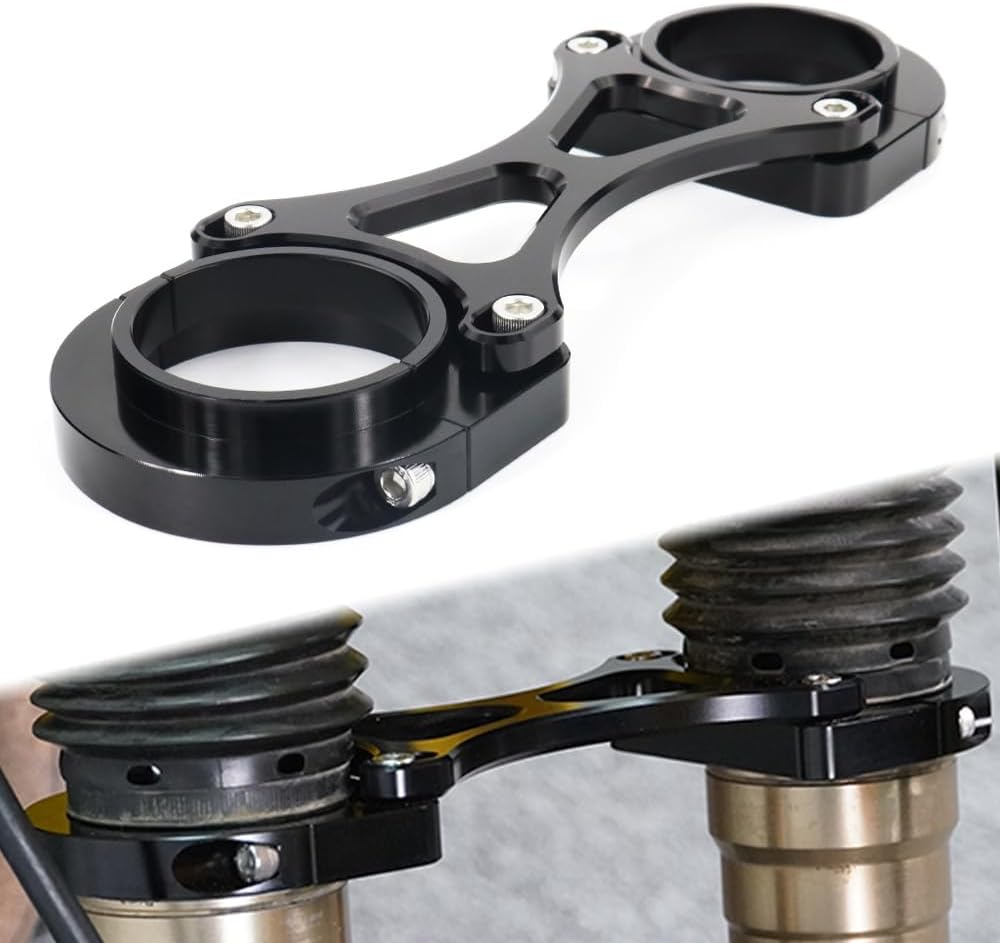 Xitomer Motorcycle Fork Brace + 237 PCS Plastics Engine Exhaust Bolts Kit, Fit for DRZ400 2000-2003 / DRZ400S 2001-2021 / DRZ400E 2001-2021