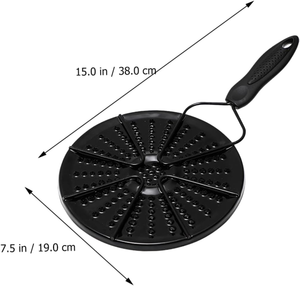 BESPORTBLE Heat Diffuser Plate for Gas Stove Thermal Guide Plate Flame Reducer for Simmering Sauces and Slow Cooking for Espresso Makers and Pots