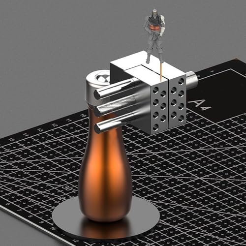 Étau de table portable et mini poste de travail pour modélisme et perçage - 4