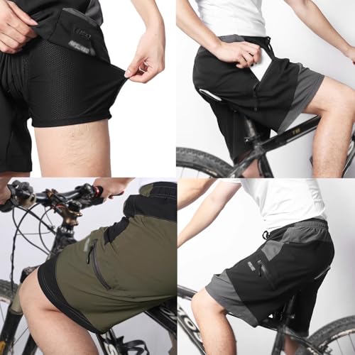 Pantalones cortos de ciclismo para hombre miniatura 2
