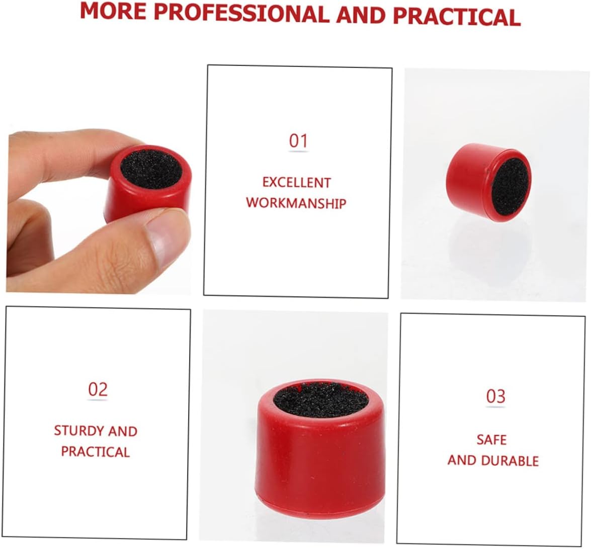 balacoo Leather Tip Sander Holder Snooker Cue Tips Pool Cue Tips Hanger Billiard Stick Snooker Cue Tip Shaper
