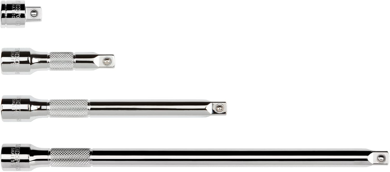TEKTON 3/8 Inch Drive Extension Set, 4-Piece (1, 3, 6, 10 in.) | SHA91011